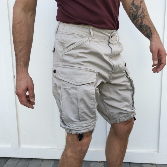 NEVER WORN! G-Star RAW Rovic Zip Loose 1/2 Shorts - Picture 4 of 16